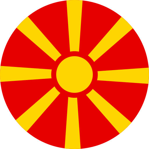 Bandera de Macedonia del Norte